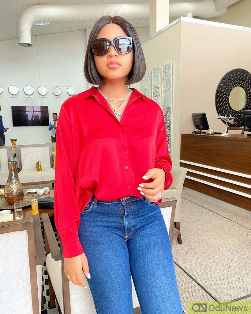 Regina Daniels Splashes Unbelievable Birthday Gift For Her Kid Sister  