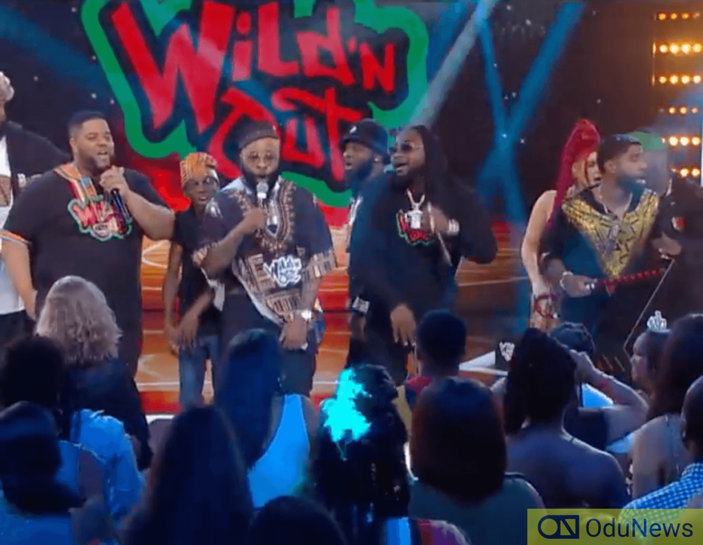 Wild 'N' Out: Davido's Performance Causing Stir On Twitter  