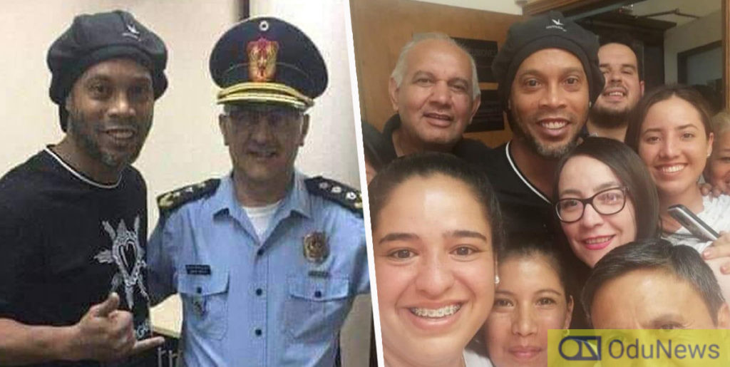 Ronaldinho Adapting To Jail With Usual Smile - Prison Warden  