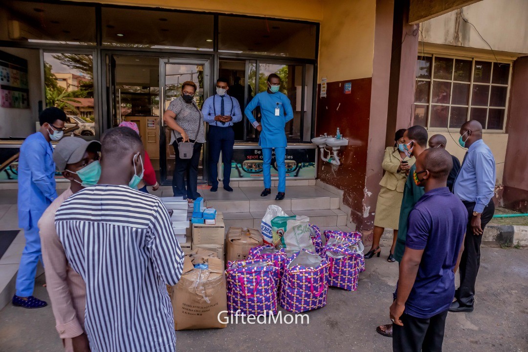 COVID-19: Lagos State Receives Medical Materials Worth 4 Million Naira From GiftedMom  