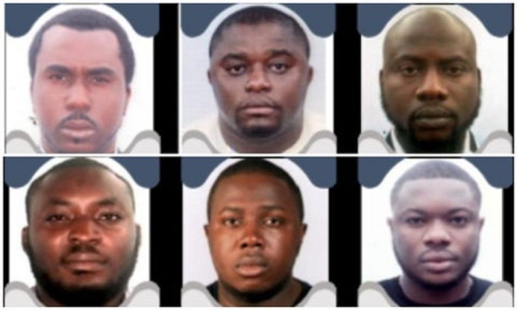 US Charges 6 Nigerians For $6m Internet Fraud  