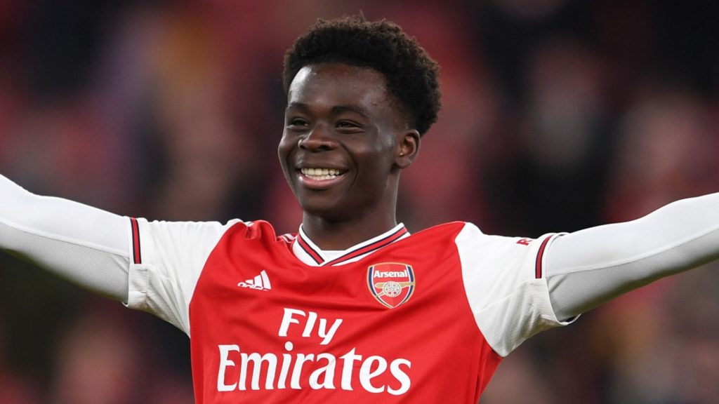 Super Eagles To Invite Arsenal's Bukayo Saka For September Friendlies  