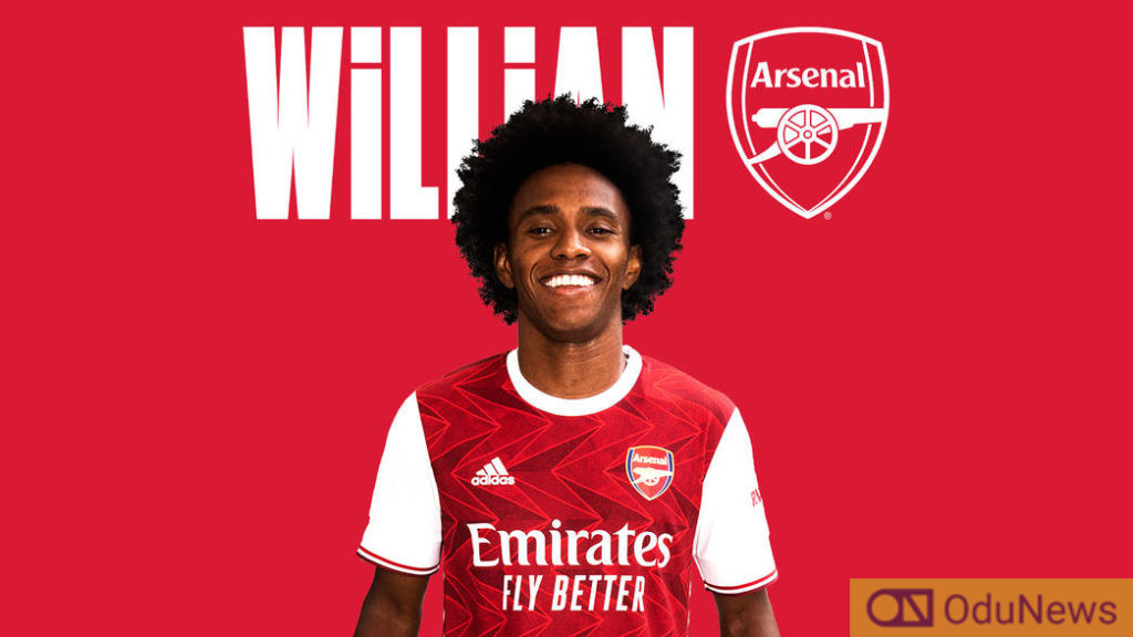 Arsenal Confirm Signing Willian From Chelsea  