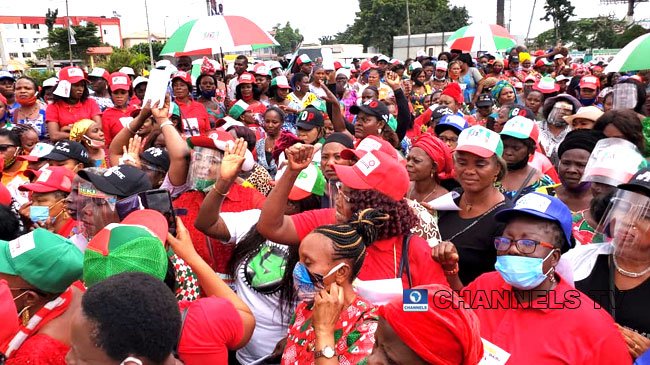 PDP Women Protest At Edo Assembly  