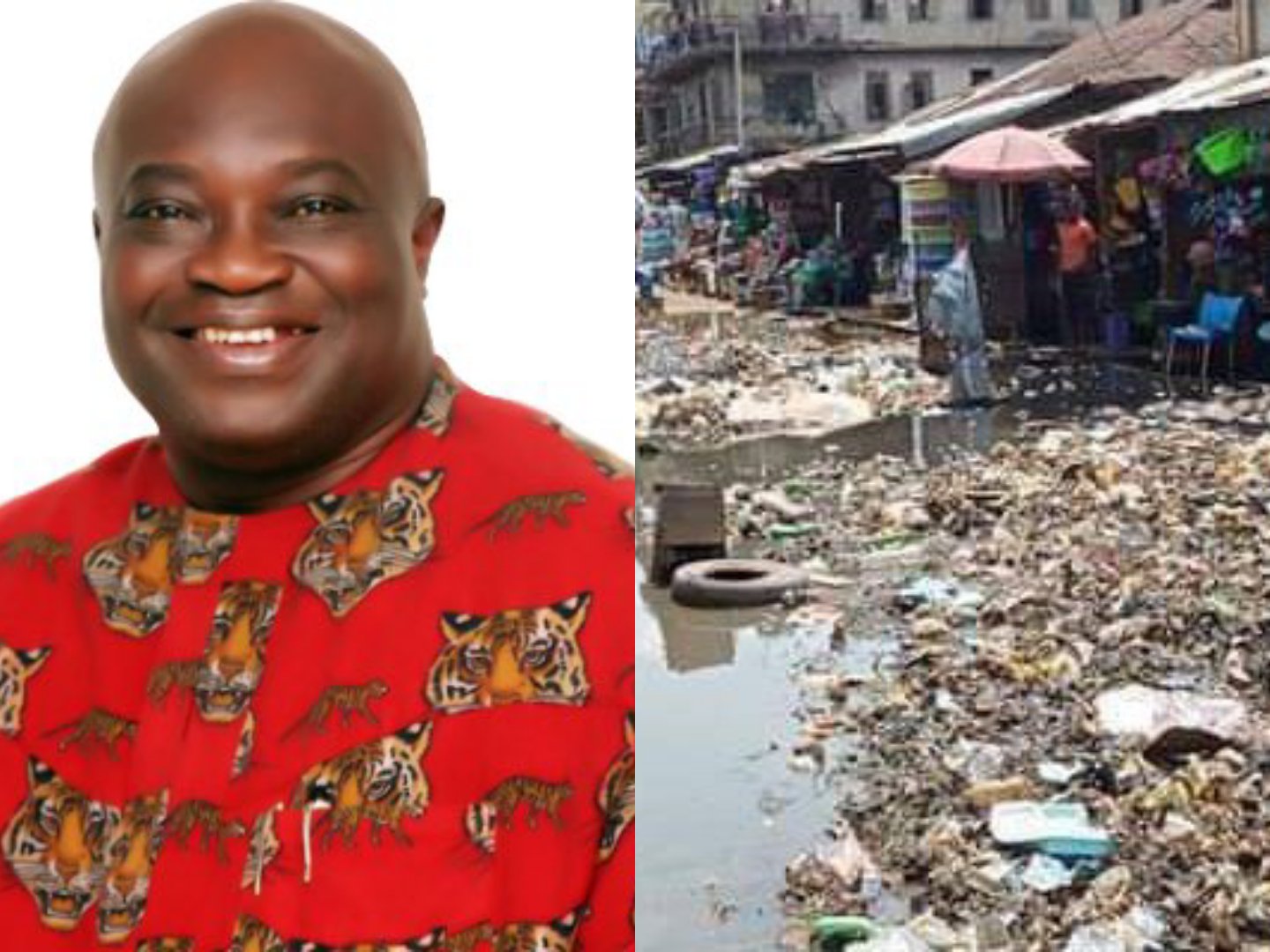 Twitter Users Knock Abia Governor, Ikpeazu, Over 'Very Dirty Aba Environment'  