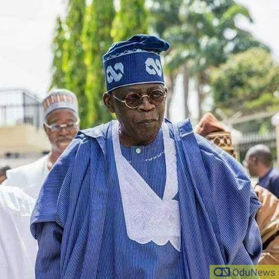 "Ole" Nigerians  Scream On Sighting Tinubu In France [VIDEO]  