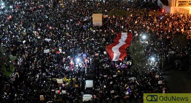 Peru President Resigns After Days Of Street Protests  