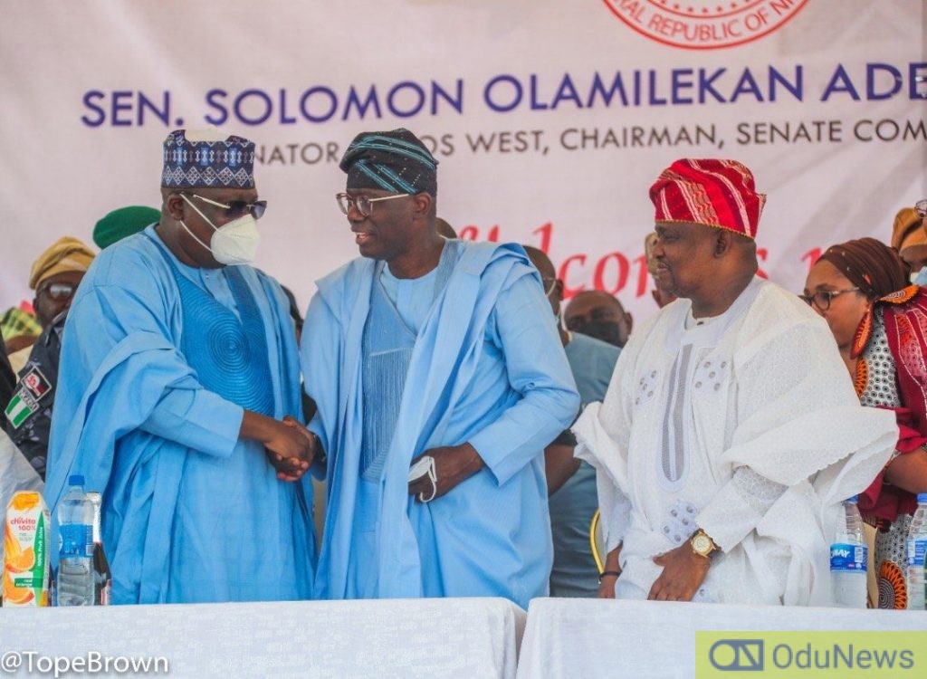 2023: Ahmed Lawan Says Sanwo-Olu Deserves A Second-term  