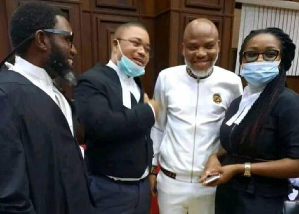 DSS Restricts Lawyers’ Access to Nnamdi Kanu, Claims Court Order Does Not Apply Until Trial Resumes  