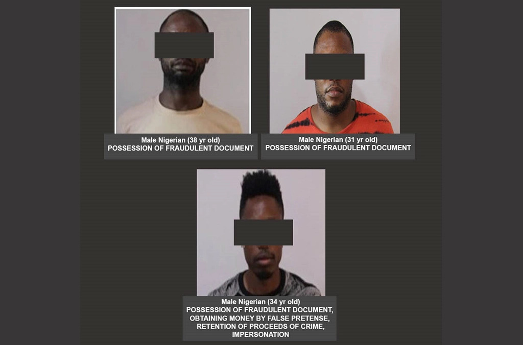 BREAKING: Interpol, EFCC arrest 3 Nigerians in Operation Killer Bee  