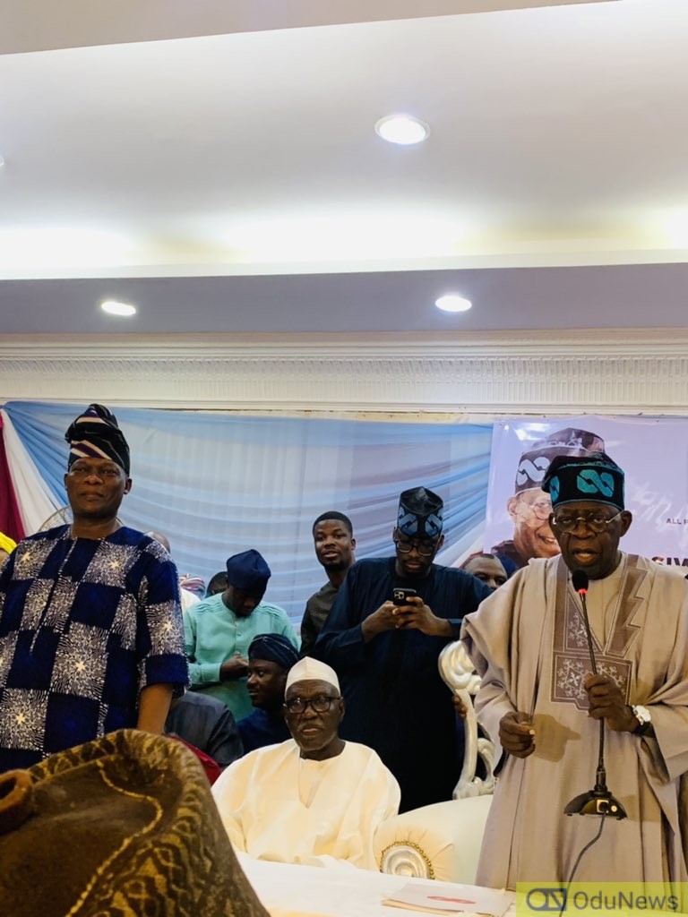 Presidential Primary: Sanwo-Olu, Ganduje, Shetthima Accompany Tinubu To Woo Oyo APC Delegates  