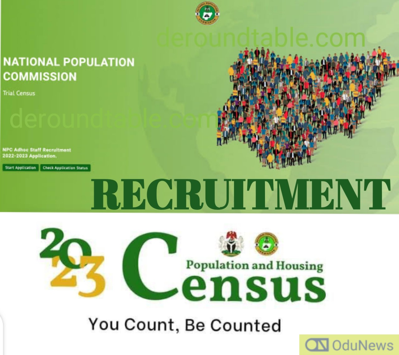 2023 Census: NPC Renounces 'FAKE' Recruitment Portal  