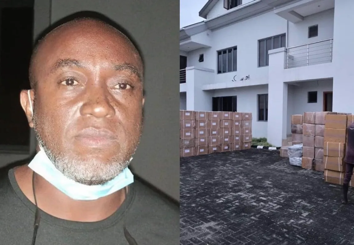 NDLEA Nabs Drug Baron In VGC Lagos, Recovers N8.8bn Worth Of Tramadol  