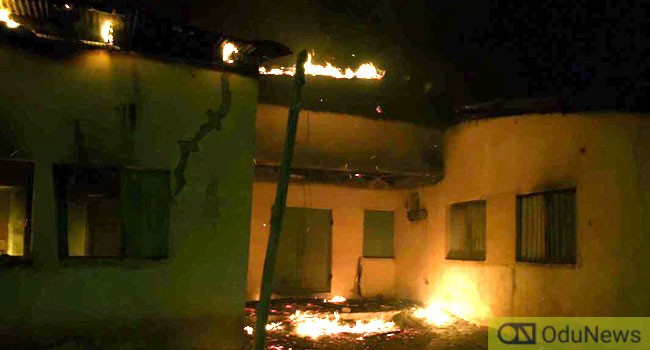 Fire Engulfs INEC Office In Osun  