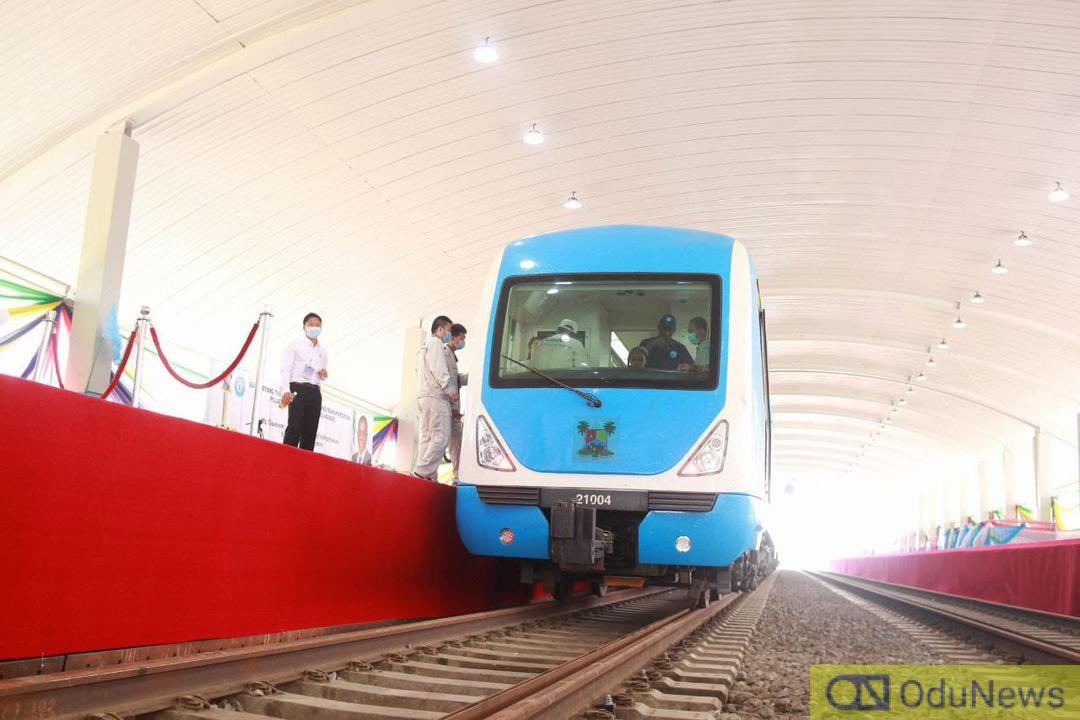 Lagos Govt. Completes Marina To Mile 2 Blue Rail Line  