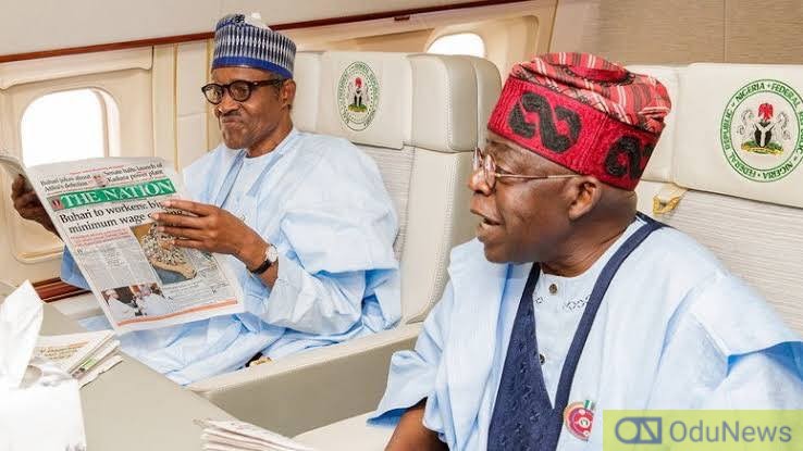 Buhari Arrives Adamawa For Tinubu's Campaign Rally  