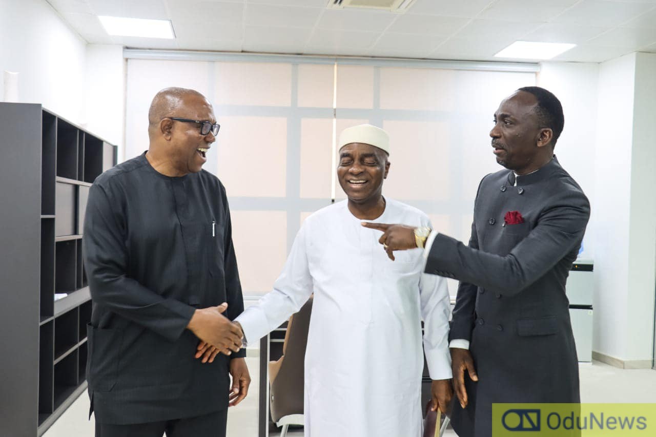 Pastor Enenche Endorses Peter Obi, Says He's "The Way To Go"  