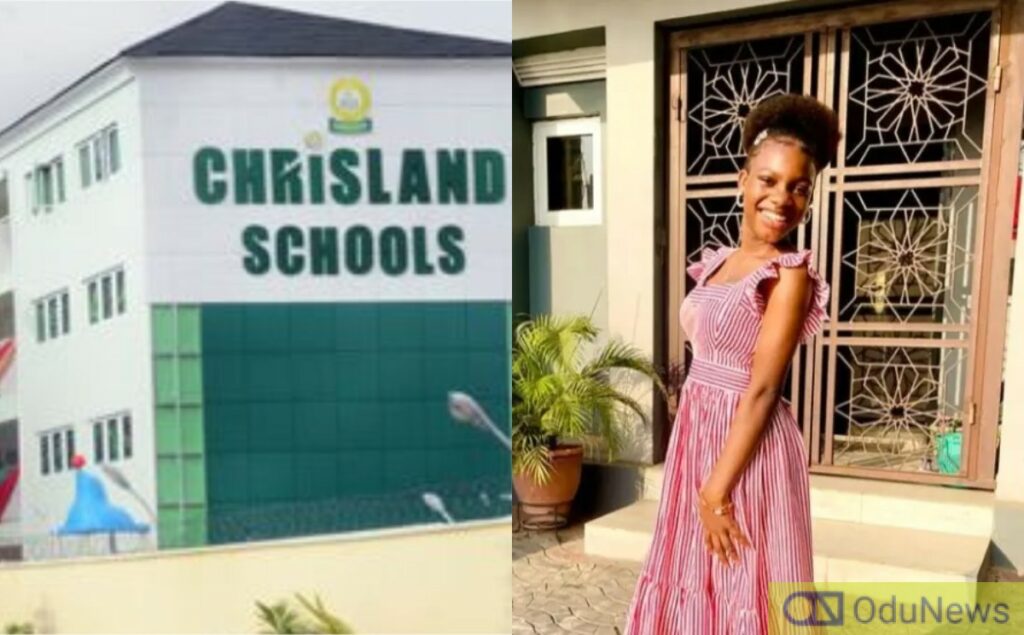 What Chrisland School Has To Say On Sudden Death Of 12-yr-old  