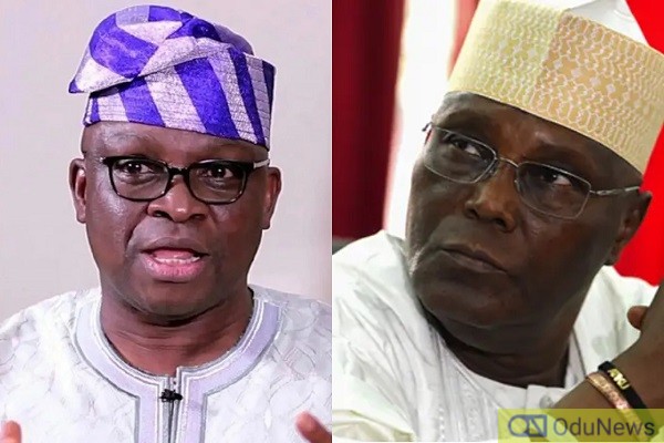 Concede Defeat To Tinubu And Retire "Peacefully To Dubai" - Fayose To Atiku  