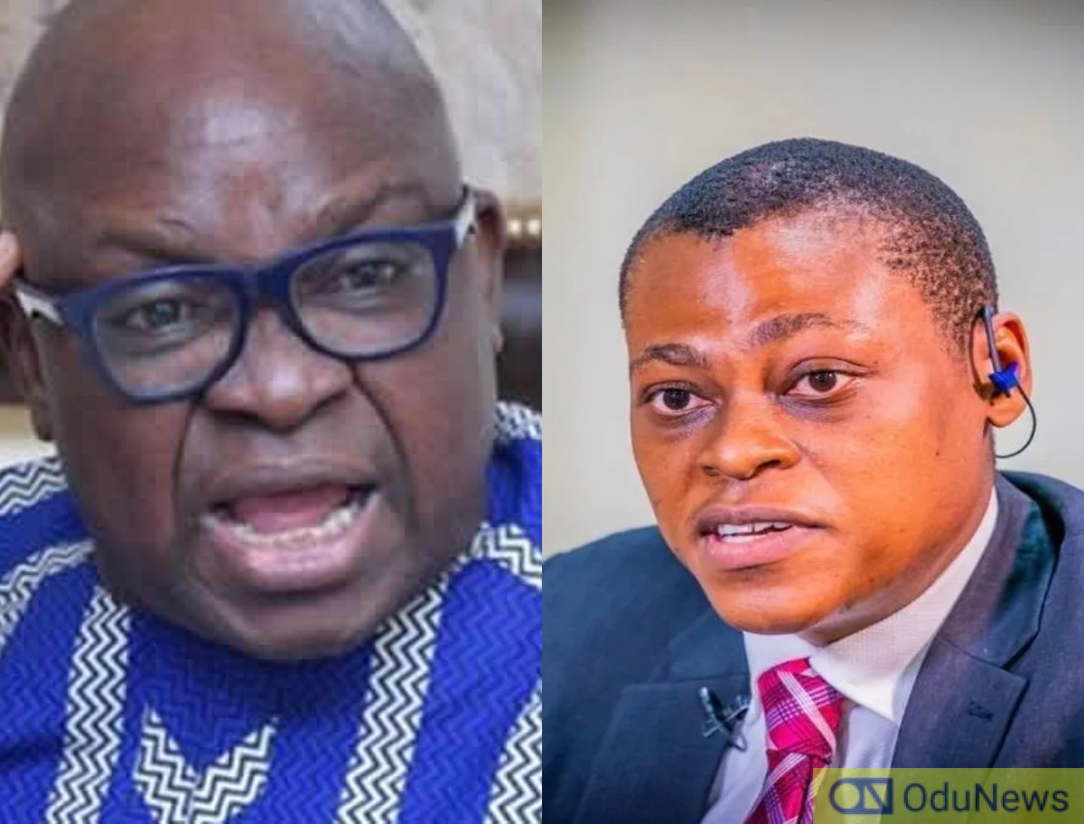 Fayose, Arise TV's Rufai Oseni Exchange Blows On Live Programme [VIDEO]  