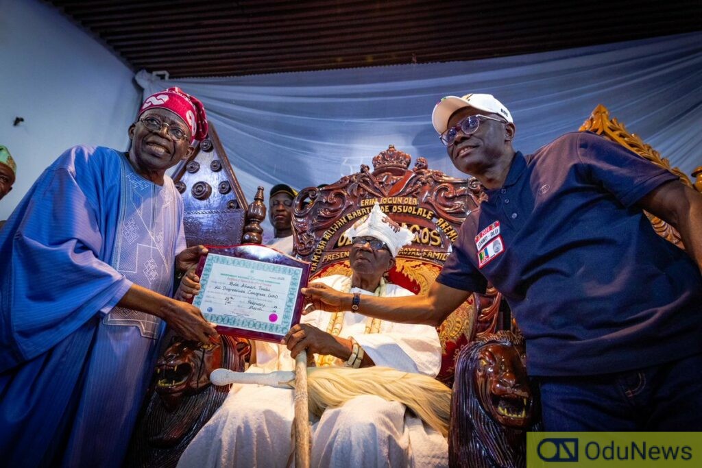 Bola Tinubu makes first visit to Lagos after winning presidential election  