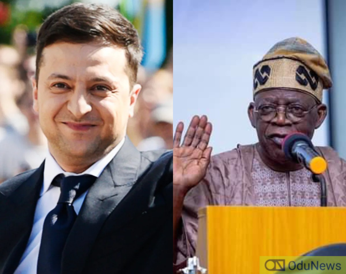 Zelensky Congratulates Tinubu, Asks Him To Visit Ukraine After Inauguration  