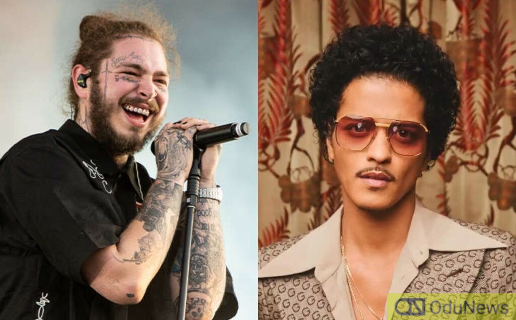 Post Malone Breaks Bruno Mars' Record with Most RIAA Diamond-Certified Singles  