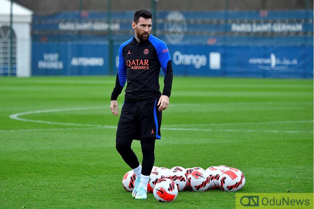 Messi Returns To PSG Training After Apology For Saudi Trip  