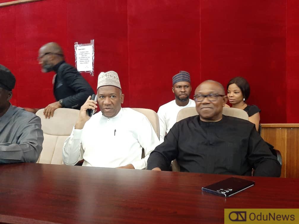 Obi, Datti Present As Tribunal Resumes Sitting  