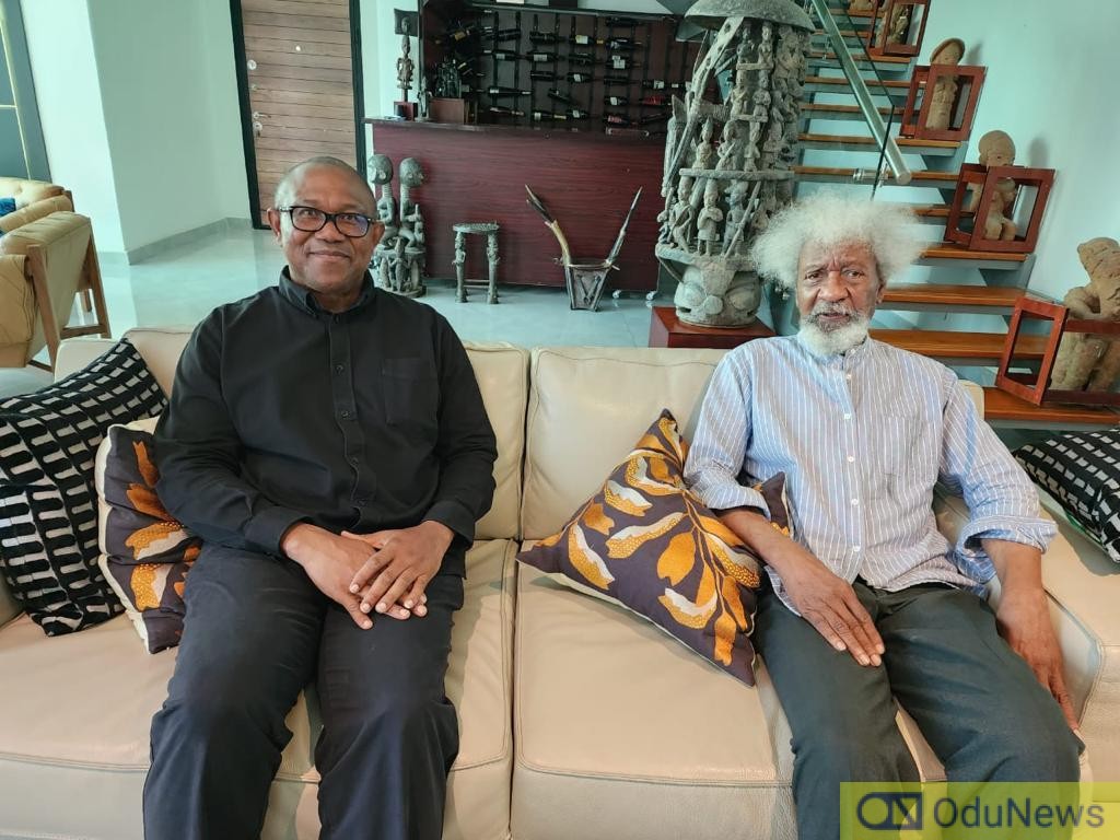 Obi Never Visited Me For Reconciliation - Wole Soyinka  