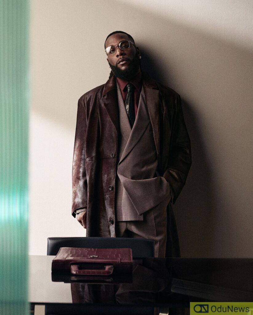 Burna Boy Shines in HUGO BOSS #BeYourOwnBOSS Fall/Winter Campaign  