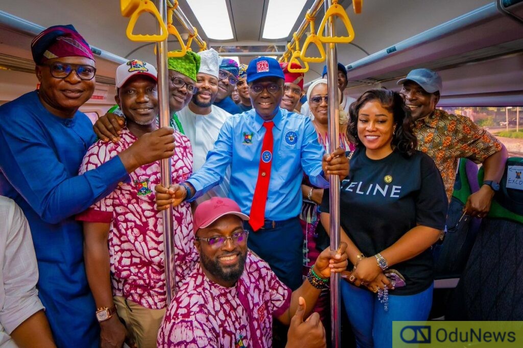 Lagos Red Rail Line Begins Operations, to Transport 500,000 Passengers Daily  