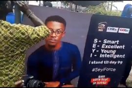 #BBNaija: The Moment Fans Of Tacha And Seyi Clashed In Lagos  