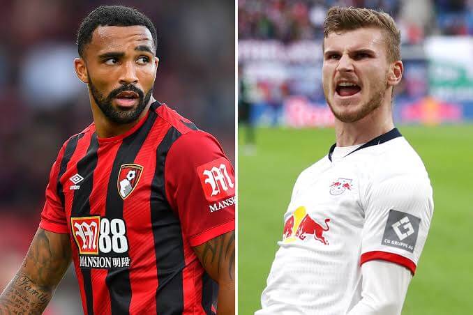 Timo Werner And  Callum Wilson On Chelsea Radar