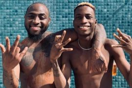 "No Fake Watches Here", Davido Throws Lil Frosh's Rolex Into The Sea  