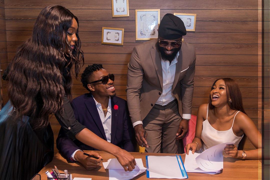 BBNaija Stars, Kim Oprah And Ike Signs New Management Deal With PlayManagement Africa