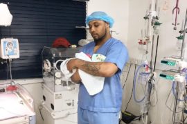 B-Red welcomes first child