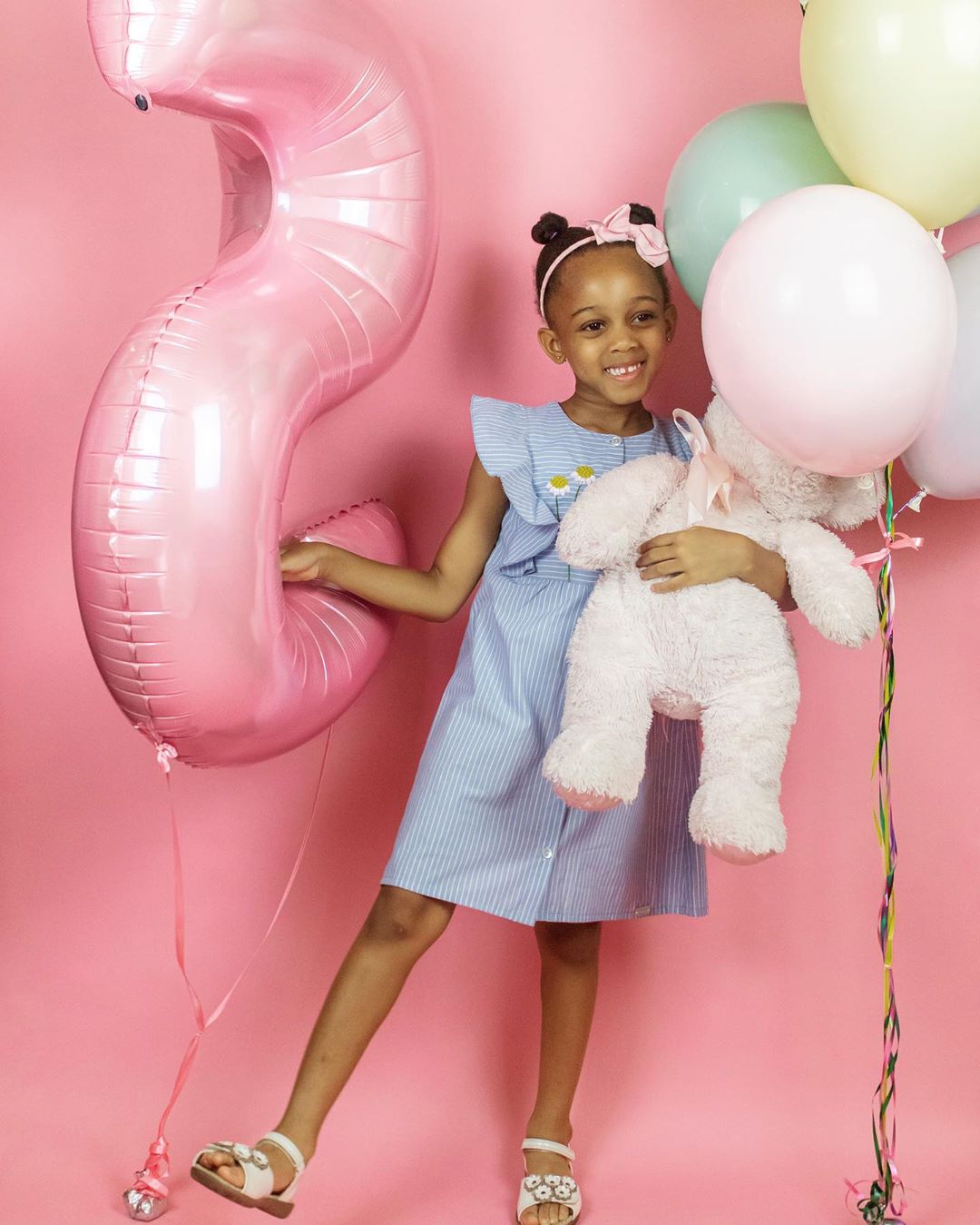 Jude Okoye And Wife Celebrate Their Daughter As She Clocks 5