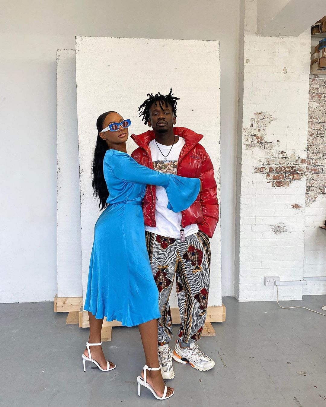 Mr Eazi Models For Girlfriend, Temi Otedola’ s JTO Fashion