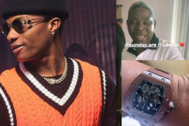 Wizkid gifts manager multi million Naira wristwatch