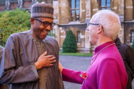 President Buhari Meets Archbishop of Canterbury, Justin Welby  
