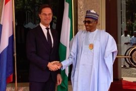 Buhari Meets Dutch PM, Rutte, In Aso Rock  