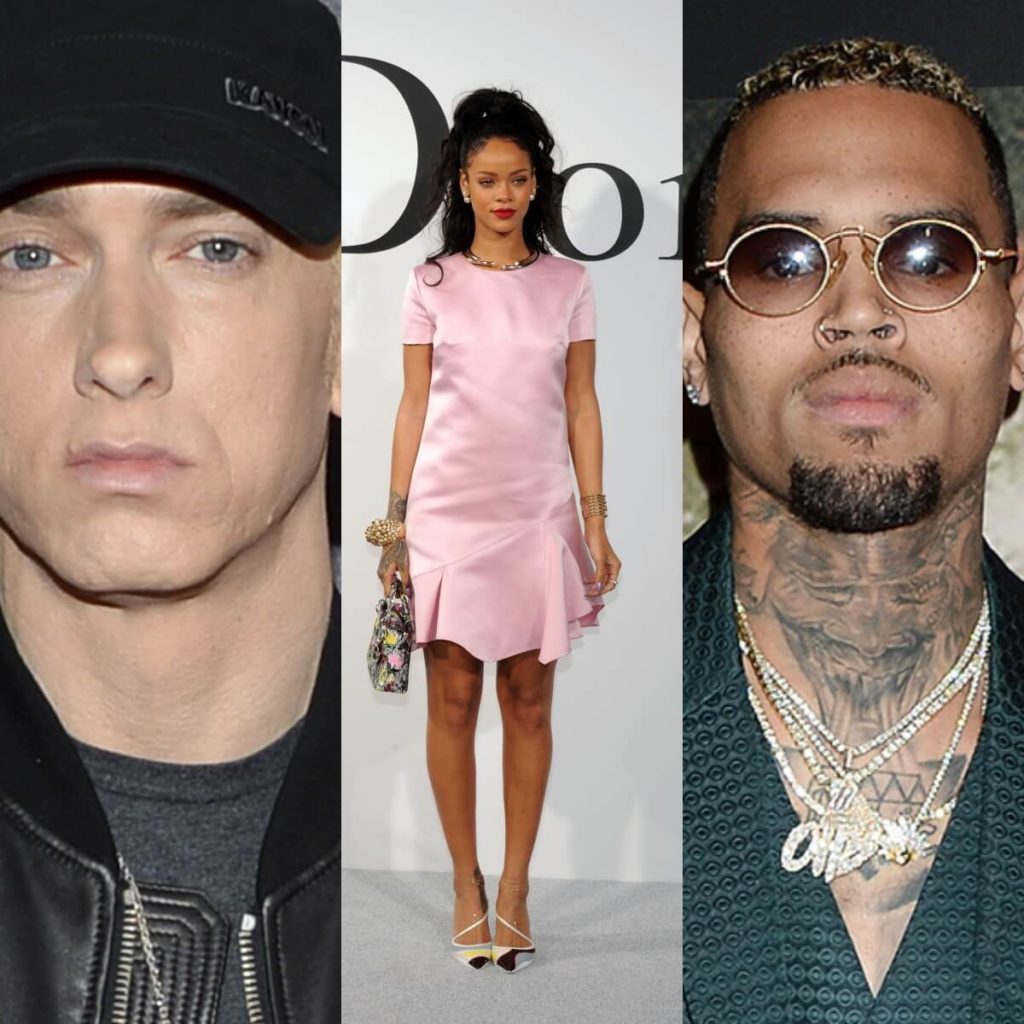 Leaked Audio Shows Eminem Supported Chris Brown Beating Rihanna [AUDIO]  