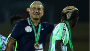 Rohr Hails Super Eagles After Comeback Win Against Benin  