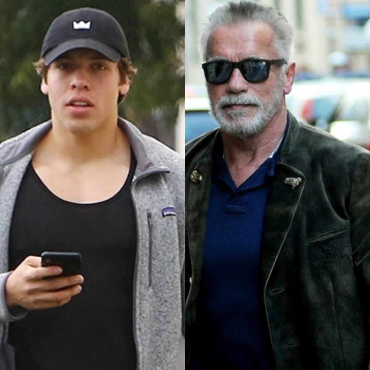 Arnold Schwarzenegger's son gushes about his father