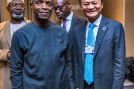Osinbajo Receives Alibaba's Jack Ma In Abuja  