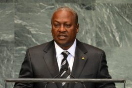 Ex Ghana President, Mahama, Begs FG To Open Borders  