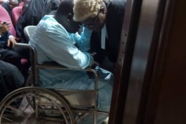 Alleged N2bn Fraud: Ex Pension Boss, Maina, Arrives Court in Wheelchair  