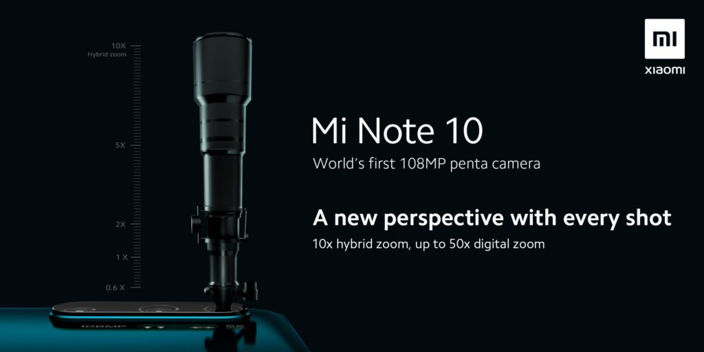 Xiaomi Confirms The Unveiling Of "Mi Note 10" For November 6