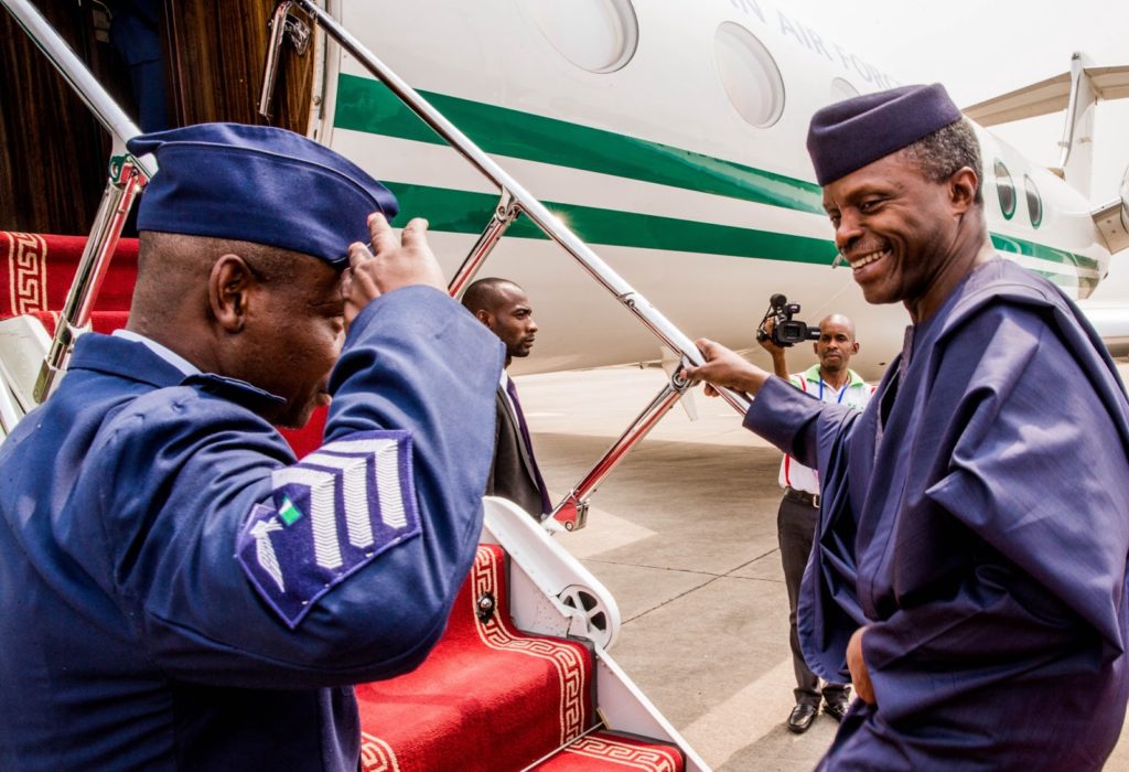 Osinbajo Departs Abuja for Niger to Attend ECOWAS Summit